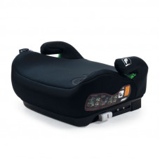 Elevador Booster Alzafix R129 con isofix negro de Asalvo Elevador Booster Alzafix R129 con isofix negro de Asalvo